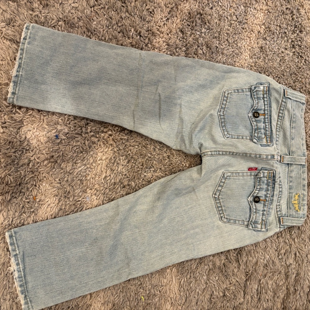Levi's Faded Denim Jeans
